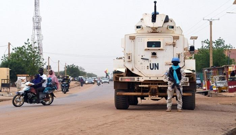 جندي تابع لقوات حفظ السلام في شمال مالي