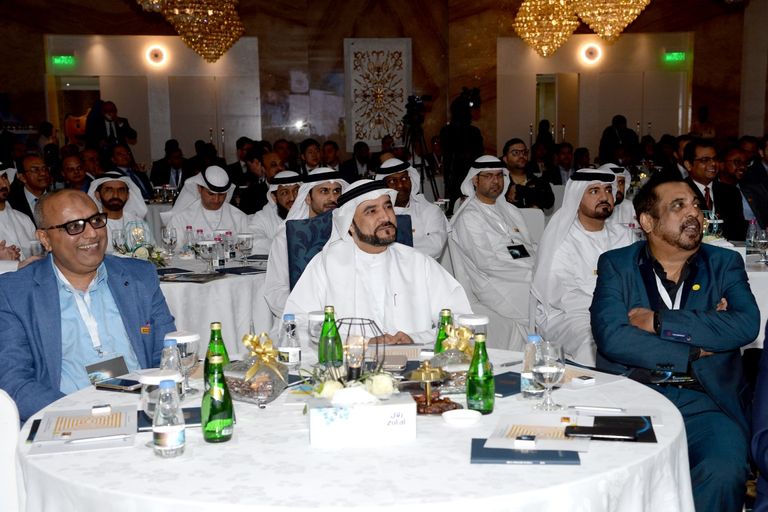 رئيس هيئة كهرباء ومياه الشارقة خلال كلمته بالملتقى