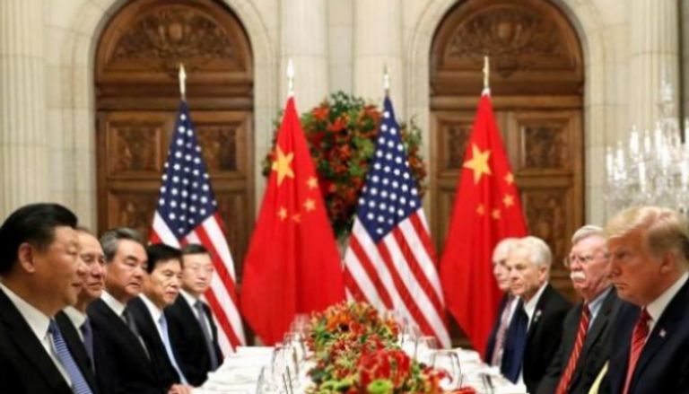 جانب من محادثات التجارة بين واشنطن وبكين- أرشيفية