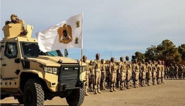 قوات تابعة للجيش الوطني الليبي 