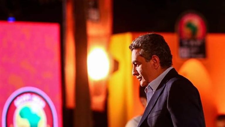 أحمد مجاهد هاني أبوريدة وإنفانتينو