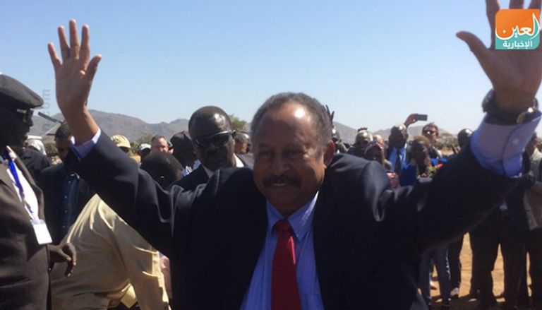 رئيس الوزراء السوداني في مدينة كاودا رئيس الوزراء السوداني عبدالله حمدوك- أرشيفية