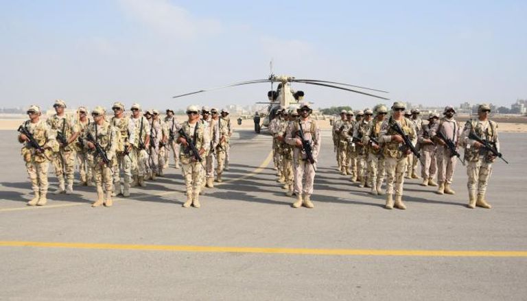 جانب من فعاليات التدريب المصري الإماراتي صقور الليل جانب من مناورات بحرية مصرية سابقة