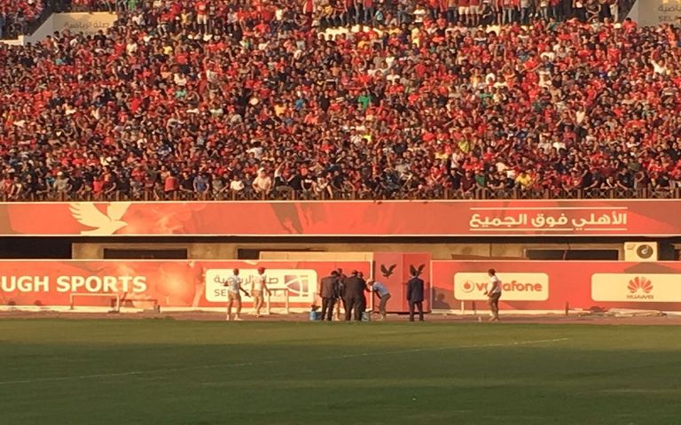 لاعبو الأهلي المصري