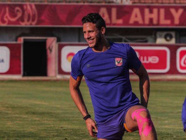 لاعبو الأهلي المصري