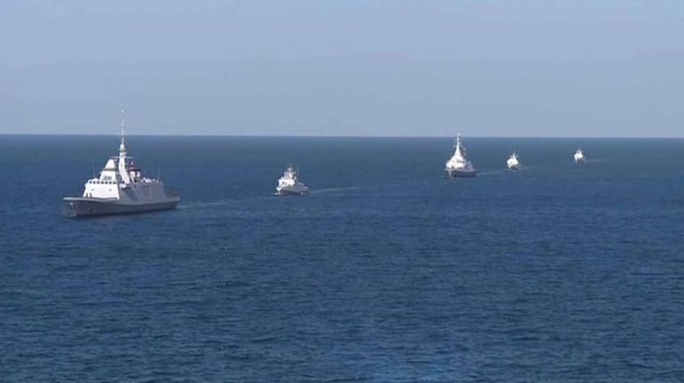 جانب من التدريب