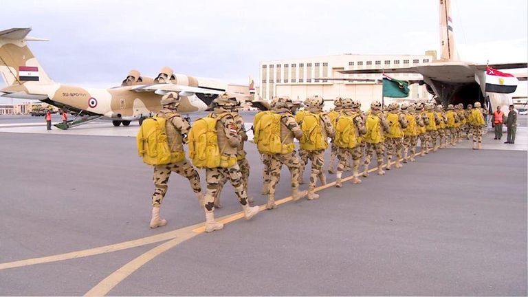 جانب من التدريب