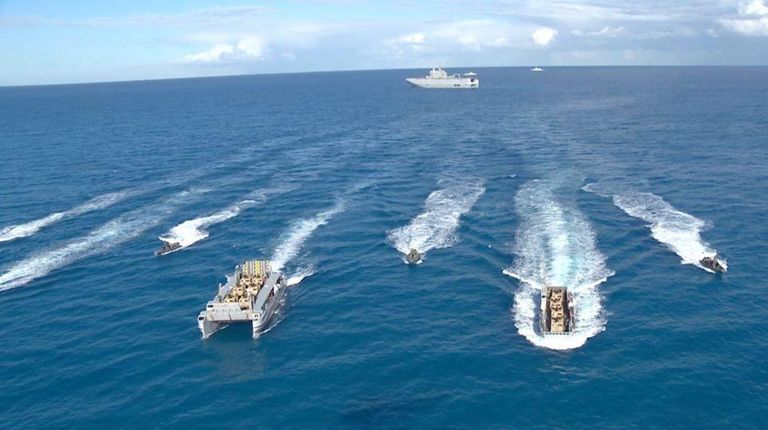 جانب من التدريب