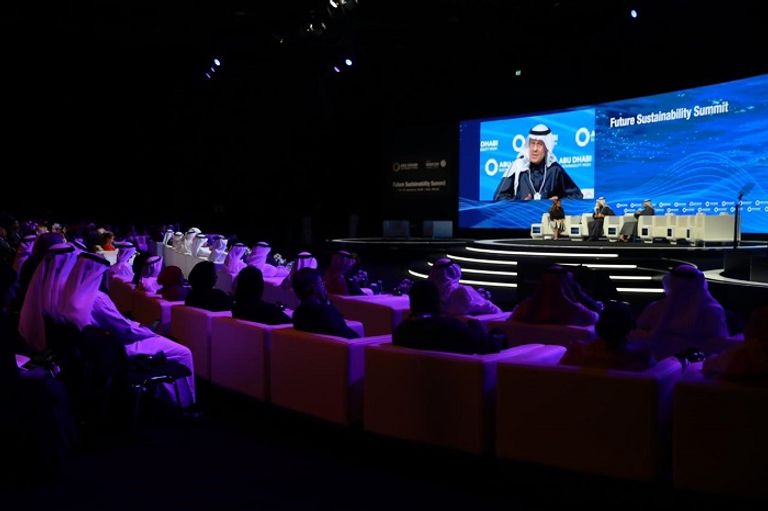 وزيرا الطاقة في الإمارات والسعودية خلال جلسة النقاش