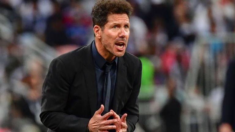 دييجو سيميوني كيكي سيتين مدرب برشلونة