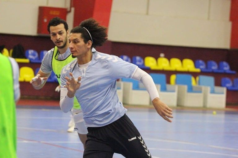 علي زين لاعب منتخب مصر