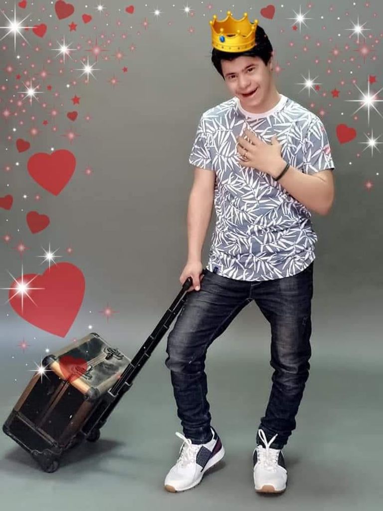 مصطفى نوفل.. أول موديل مصري من متلازمة داون