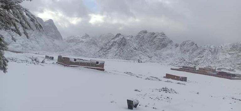 محمية سانت كاترين في الشتاء