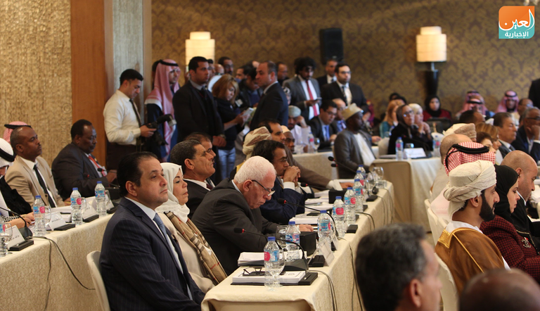 جانب من جلسة البرلمان العربي