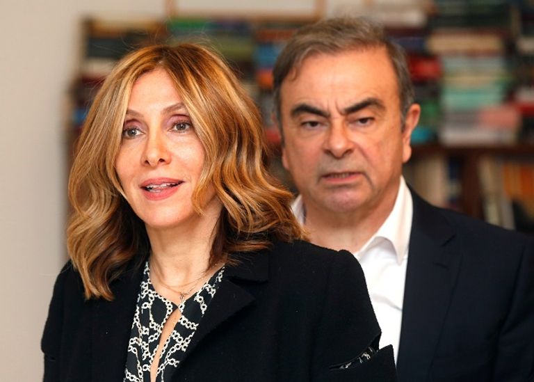 زوجة كارلوس غصن في بيروت