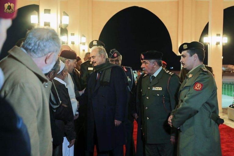 المشير خليفة حفتر قائد الجيش الليبي