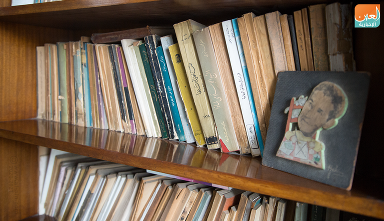 مكتب الكاتب والأديب الراحل إحسان عبد القدوس- تصوير أشرف قطب