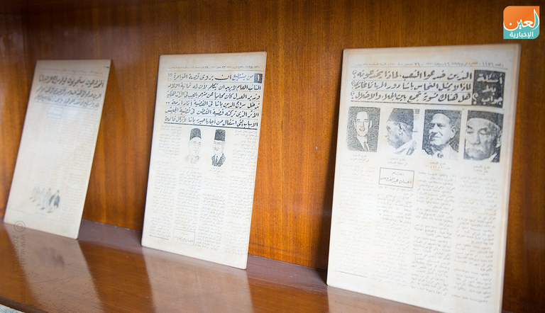 مكتب الكاتب والأديب الراحل إحسان عبد القدوس- تصوير أشرف قطب