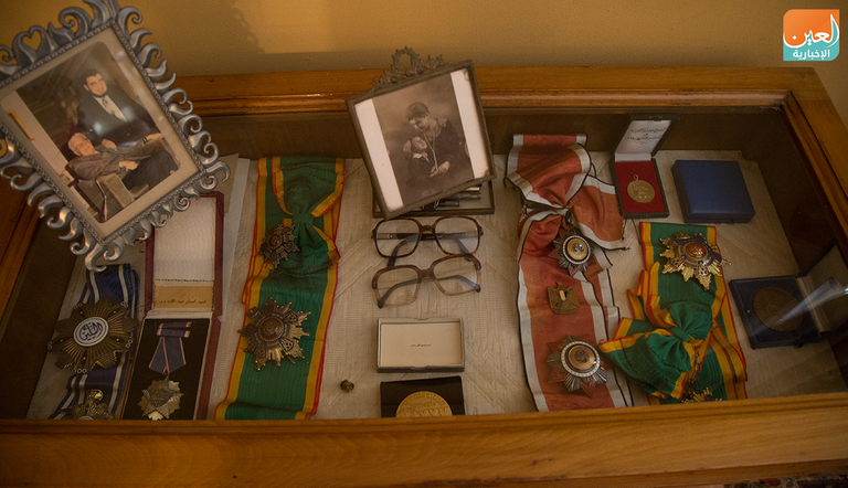 مكتب الكاتب والأديب الراحل إحسان عبد القدوس- تصوير أشرف قطب