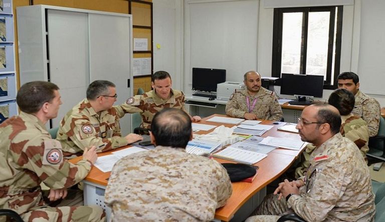 جانب من تمرين القيادة المشترك 