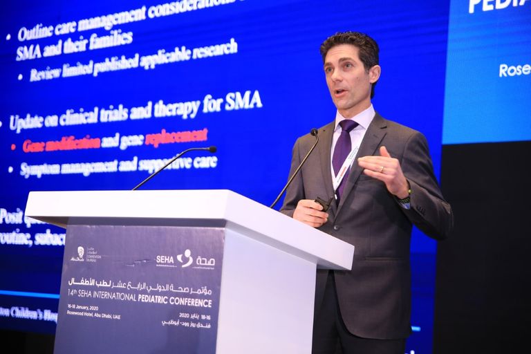 جانب من فعاليات مؤتمر صحة الدولي الـ14 لطب الأطفال