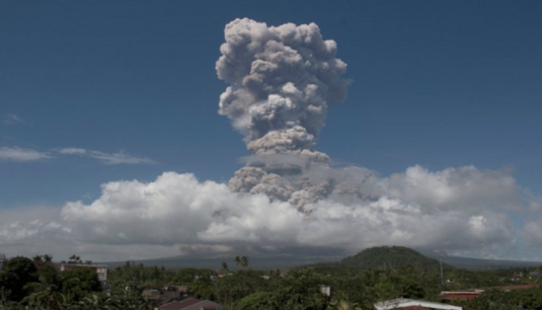 بركان "تال" الثائر في الفلبين