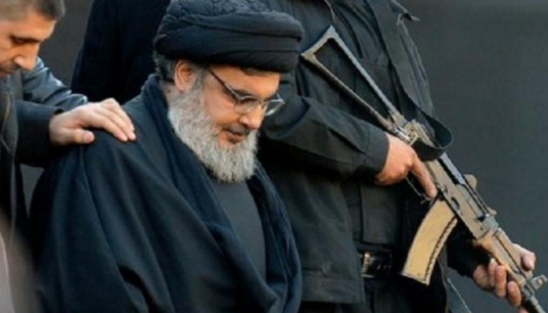 حسن نصر الله زعيم مليشيا حزب الله