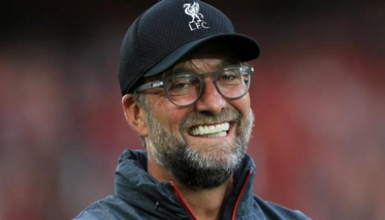 يورجن كلوب مدرب ليفربول صلاح وماني