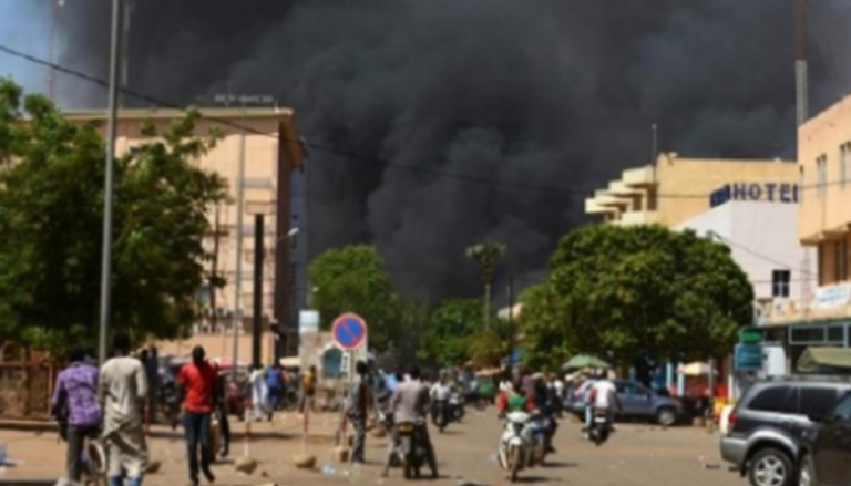 موقع انفجار سابق في بوركينا فاسو - أرشيفية