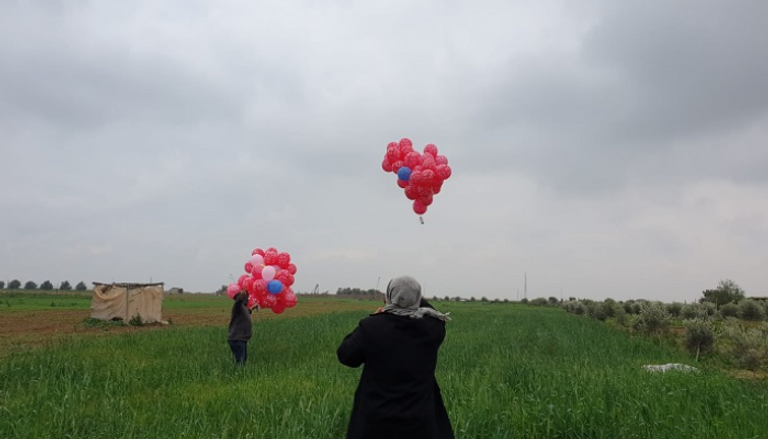دفعة جديدة من البالونات أطلقت باتجاه المستوطنات الإسرائيلية