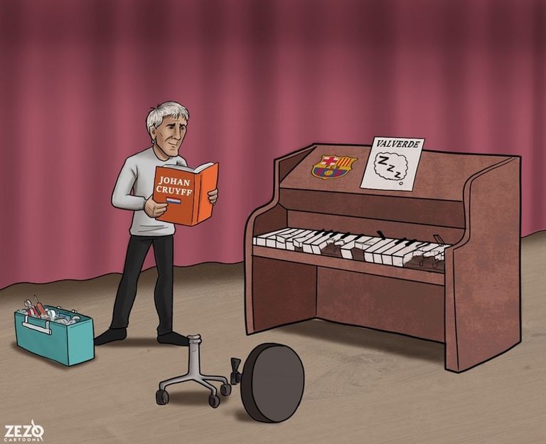 كيكي سيتين مدرب برشلونة الجديد