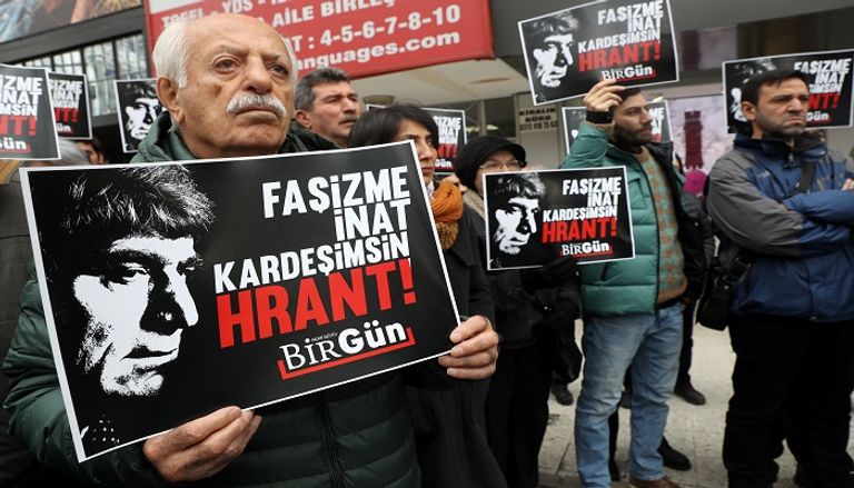 جانب من المظاهرة- أ ف ب 