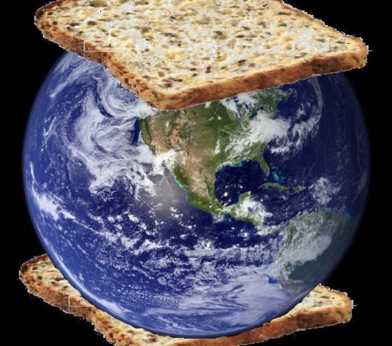 قطعة خبز في نيوزيلندا والأخرى في إسبانيا