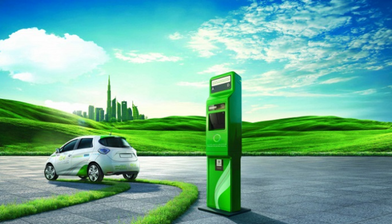 240 محطة شحن للسيارات الكهربائية في دبي