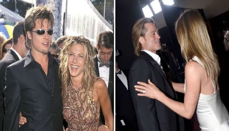 جينيفر أنيستون وبراد بيت (أرشيفية)