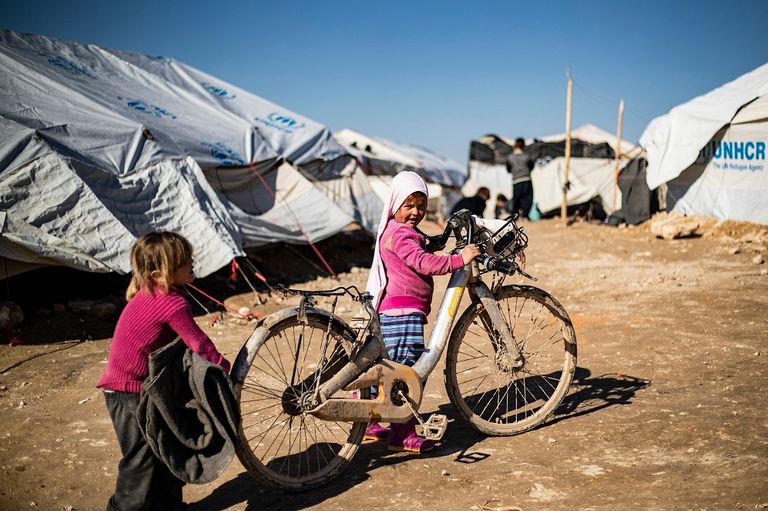 مخيم الهول في سوريا