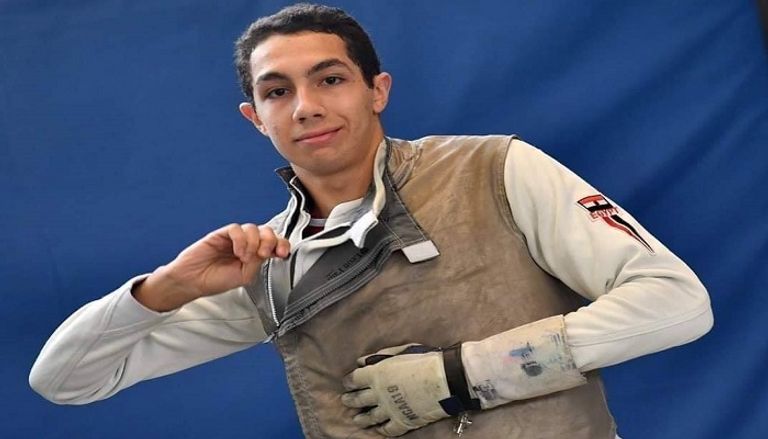 محمد حمزة بطل السلاح المصري محمد حمزة وماهر حمزة