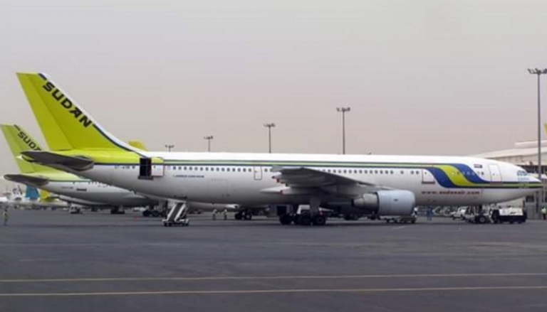 إحدى الطائرات التابعة للخطوط الجوية السودانية