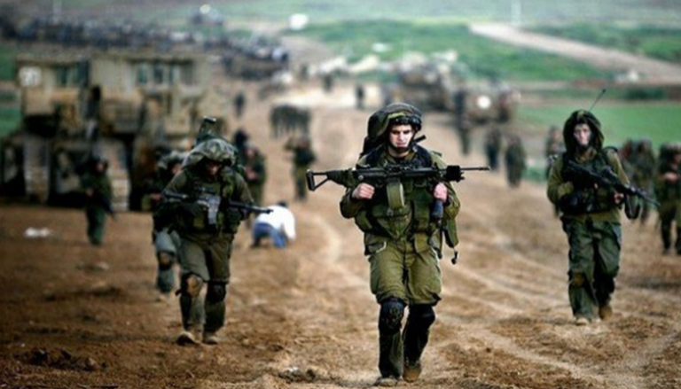 قوات إسرائيلية قرب قطاع غزة - أرشيفية