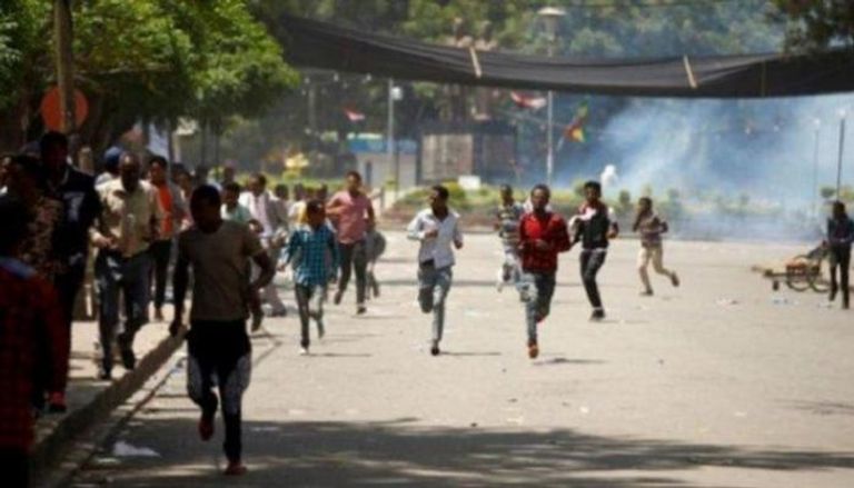 أعمال العنف وقعت أثناء احتفالات مسيحيي إثيوبيا بعيد 