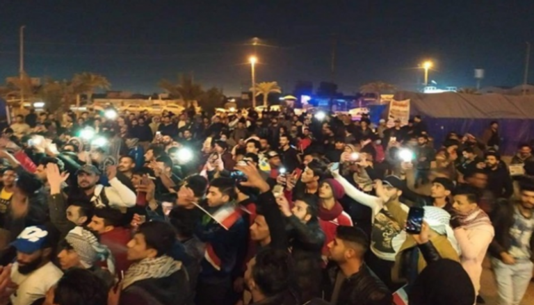 الاحتجاجات العراقية في البصرة 