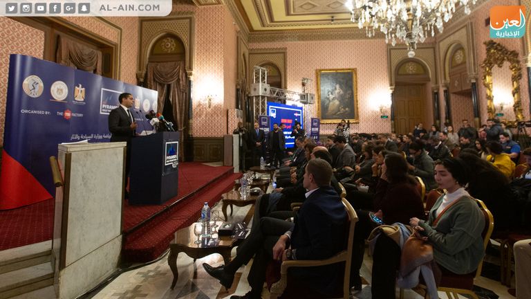 المؤتمر  الصحفي لإطلاق سباق