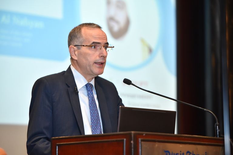 جمال الجروان بكلمته بمؤتمر "فرص التجارة والاستثمار بين مصر والإمارات"