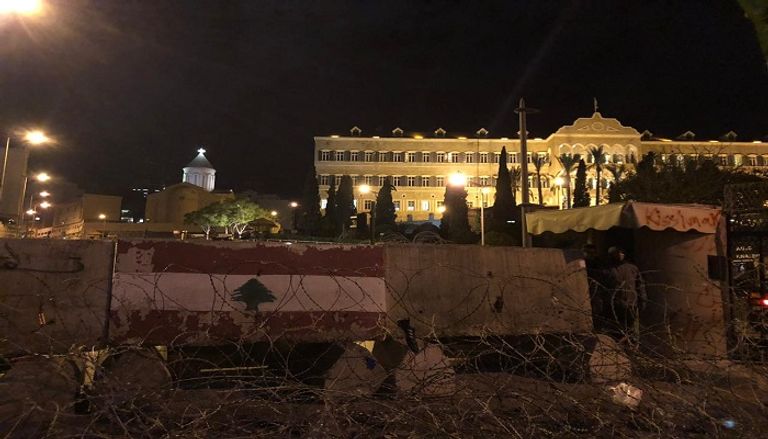 الاشتباكات اندلعت وسط بيروت احتجاجا على حكومة دياب