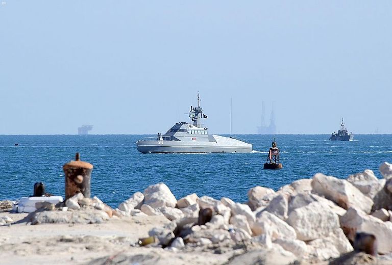 أحد الزوارق الاعتراضية الفرنسية