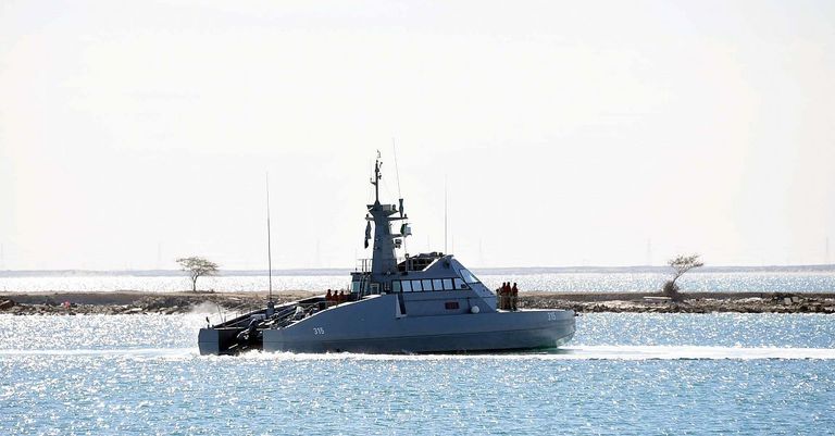 أحد الزوارق الاعتراضية الفرنسية