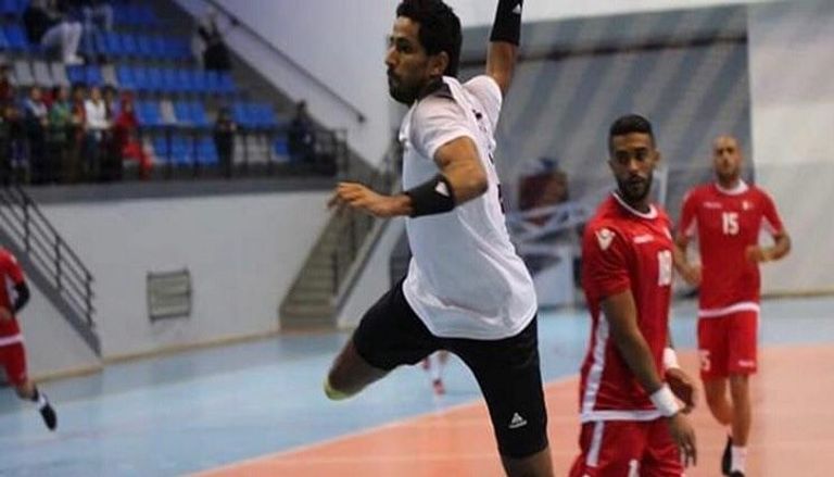 مهارة عمر الوكيل بكار عمر الوكيل لاعب اليد