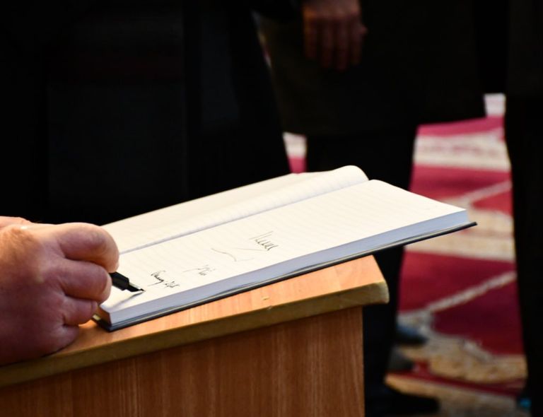 الأمير تشارلز في بيت لحم