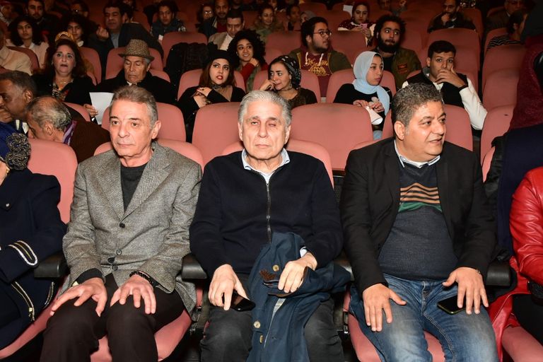 جانب من احتفالية يوسف شاهين