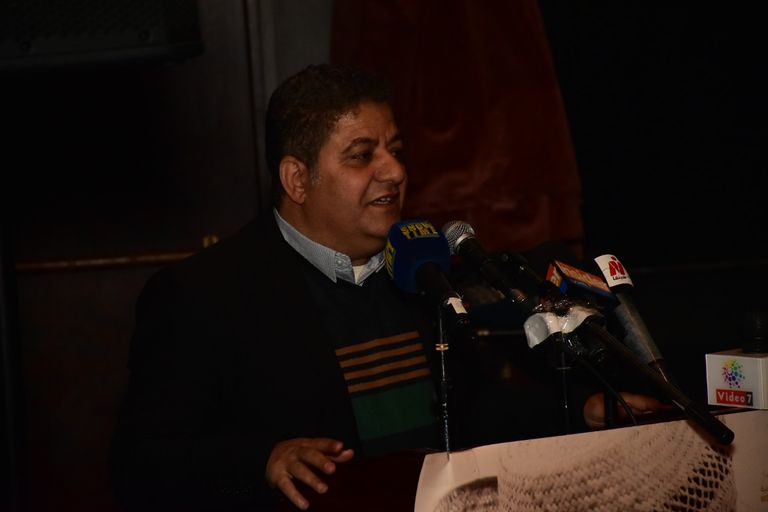 جانب من احتفالية يوسف شاهين